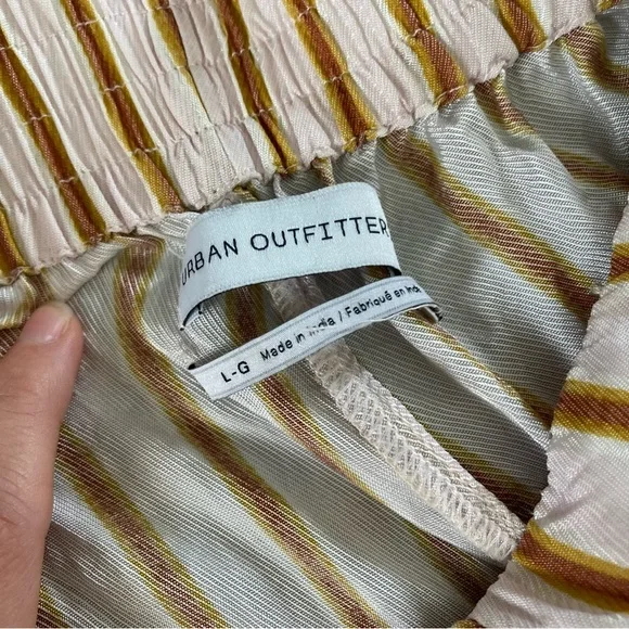 urban outfitters tabatha striped wide leg palazzo pants - Picture 4 of 12